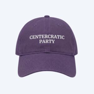 Centercratic Party Owl Cap with Lettering – Front View