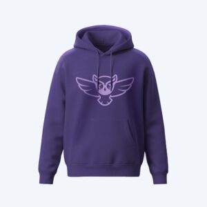 Centercratic Party Owl Hoodie – Front View